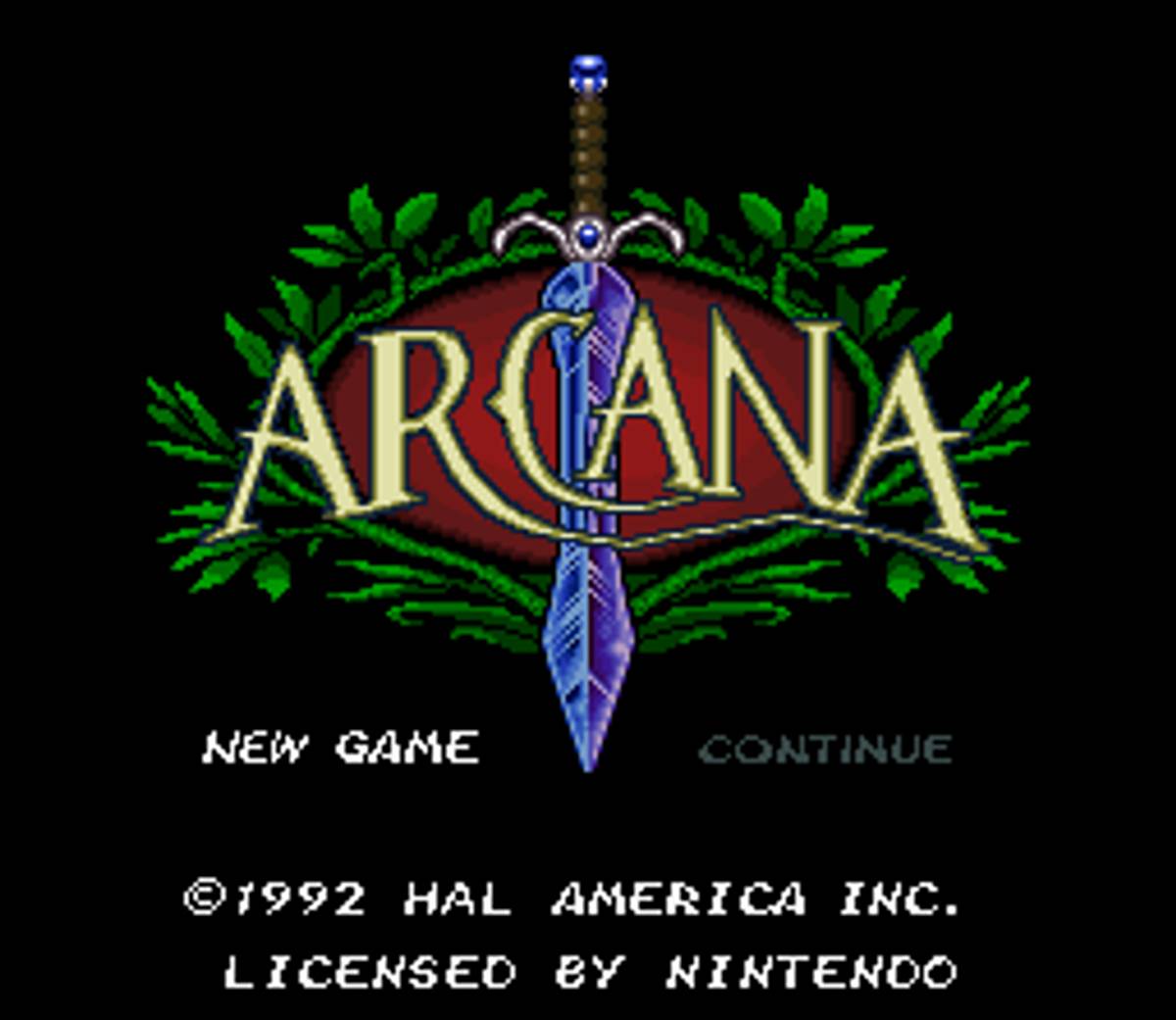 Arcana ROM - SNES screenshot 1
