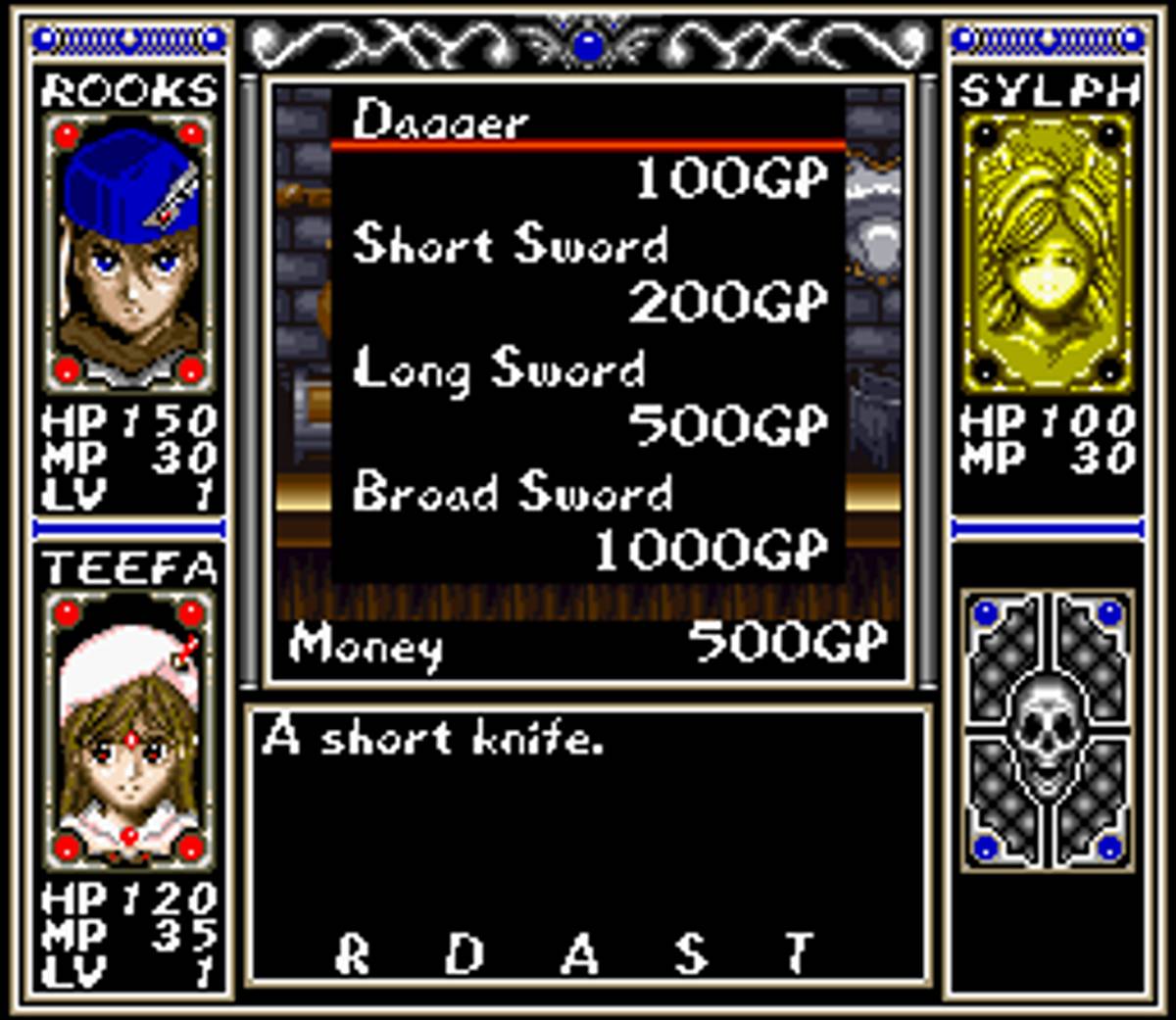 Arcana ROM - SNES screenshot 10