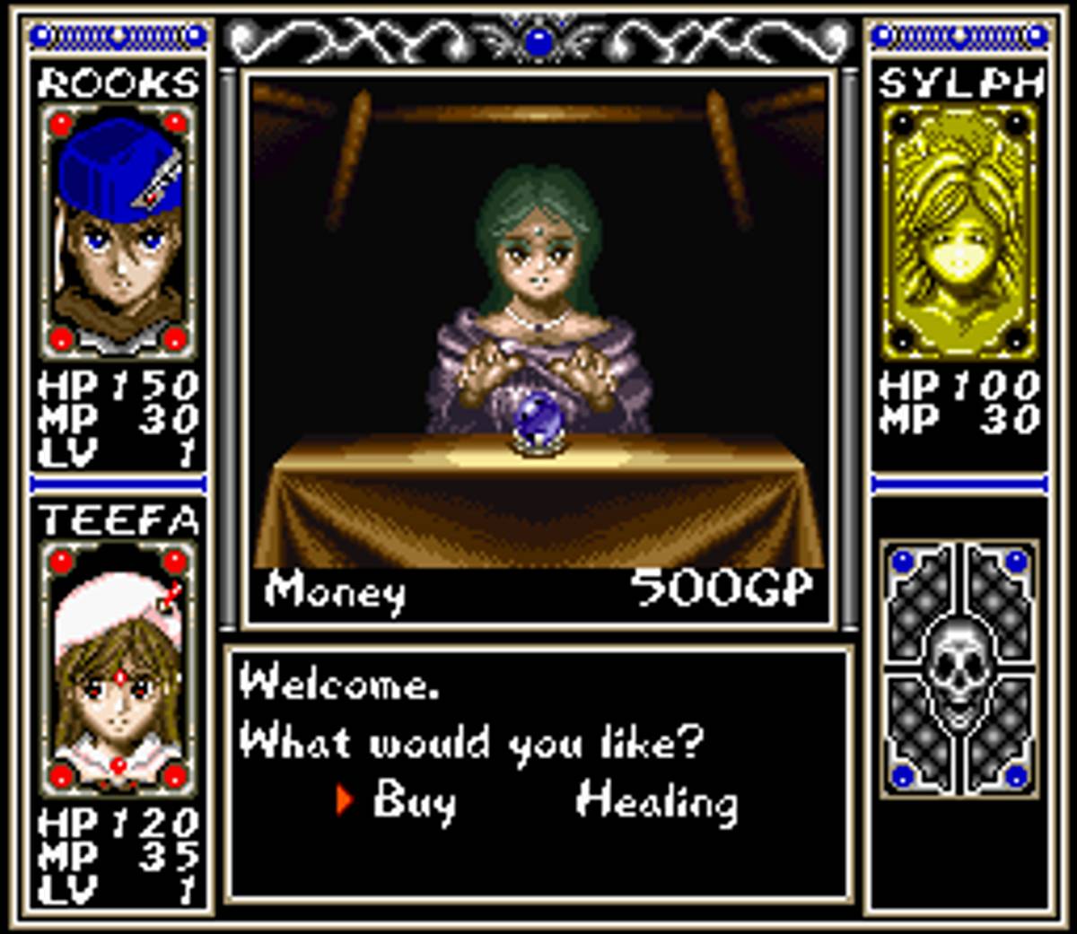 Arcana ROM - SNES screenshot 7