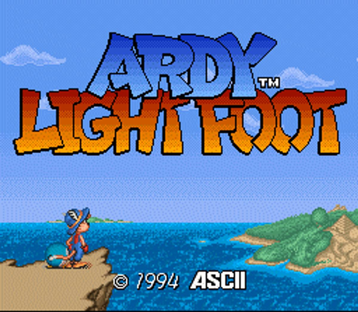 Ardy Lightfoot ROM - SNES screenshot 1