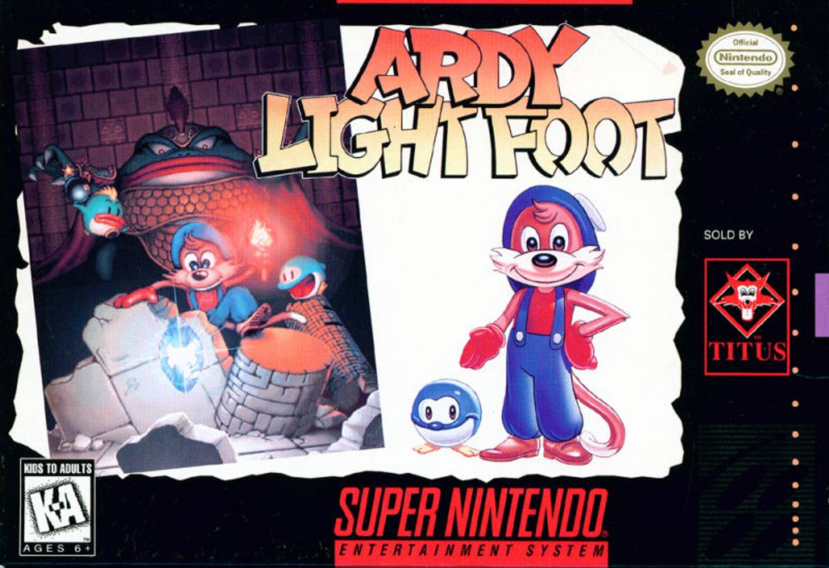 Download Torrent Ardy Lightfoot ROM – SNES