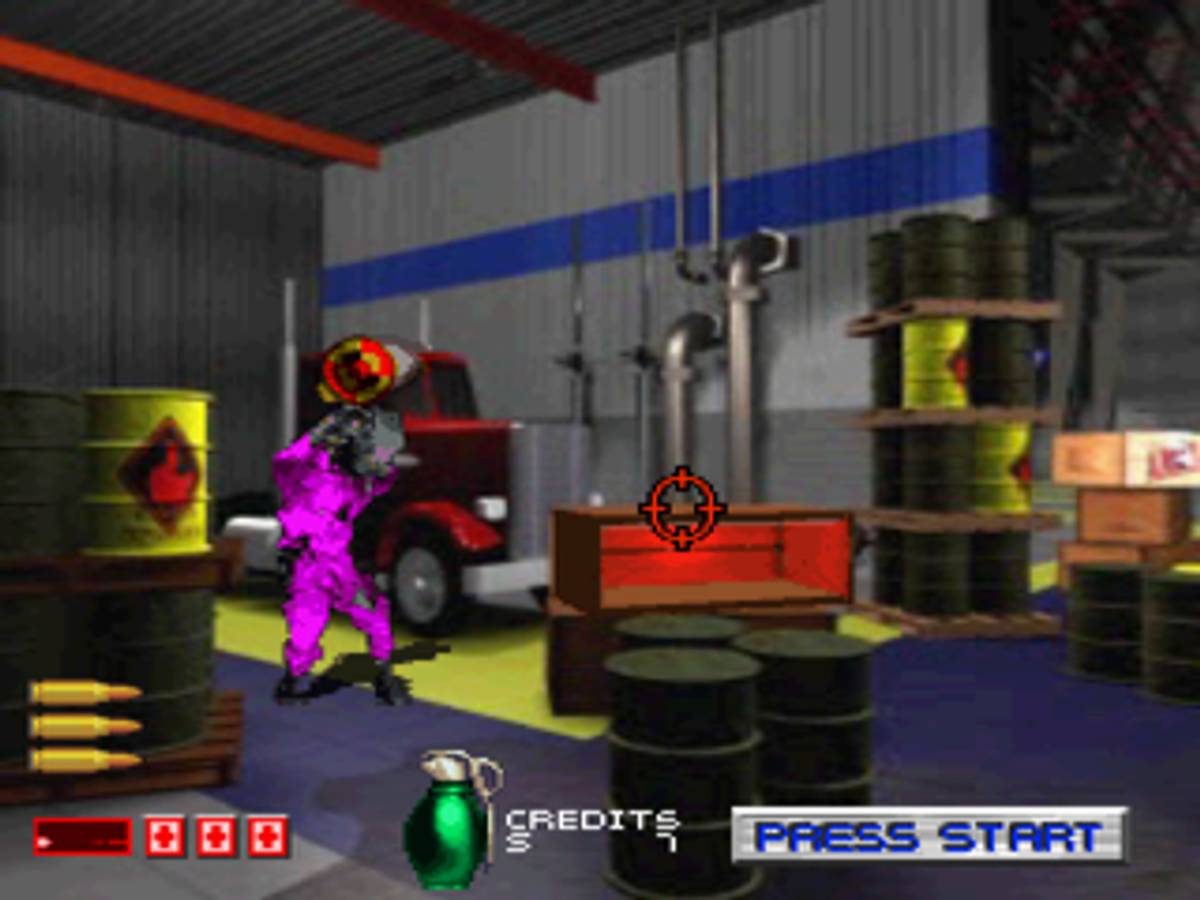 Area 51 ISO - PS1 screenshot 8