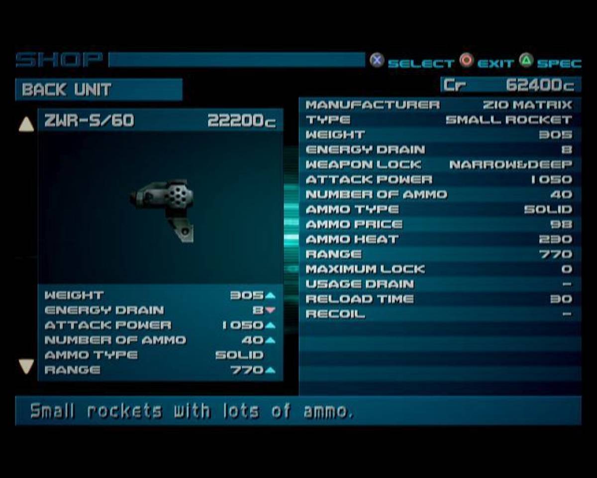 Armored Core 2: Another Age ISO - PS2 screenshot 6