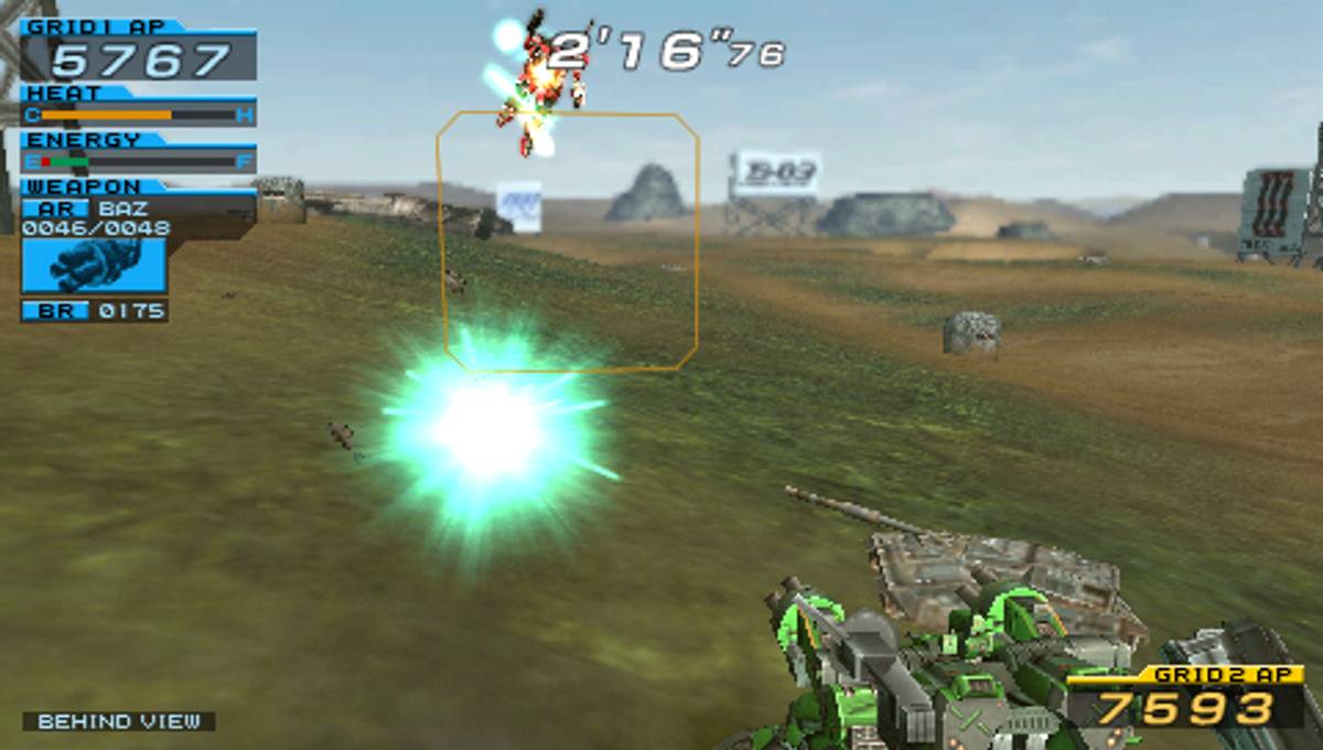 Armored Core: Formula Front - Extreme Battle ISO - PSP screenshot 7