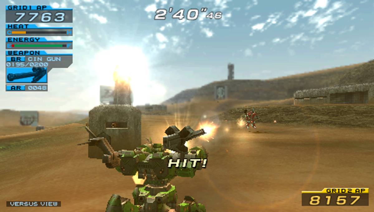 Armored Core: Formula Front - Extreme Battle ISO - PSP screenshot 9