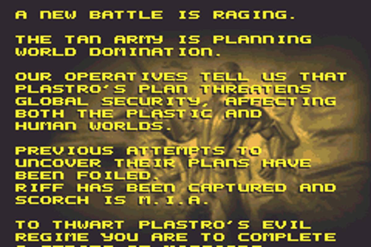 Army Men: Advance ROM - GBA screenshot 3