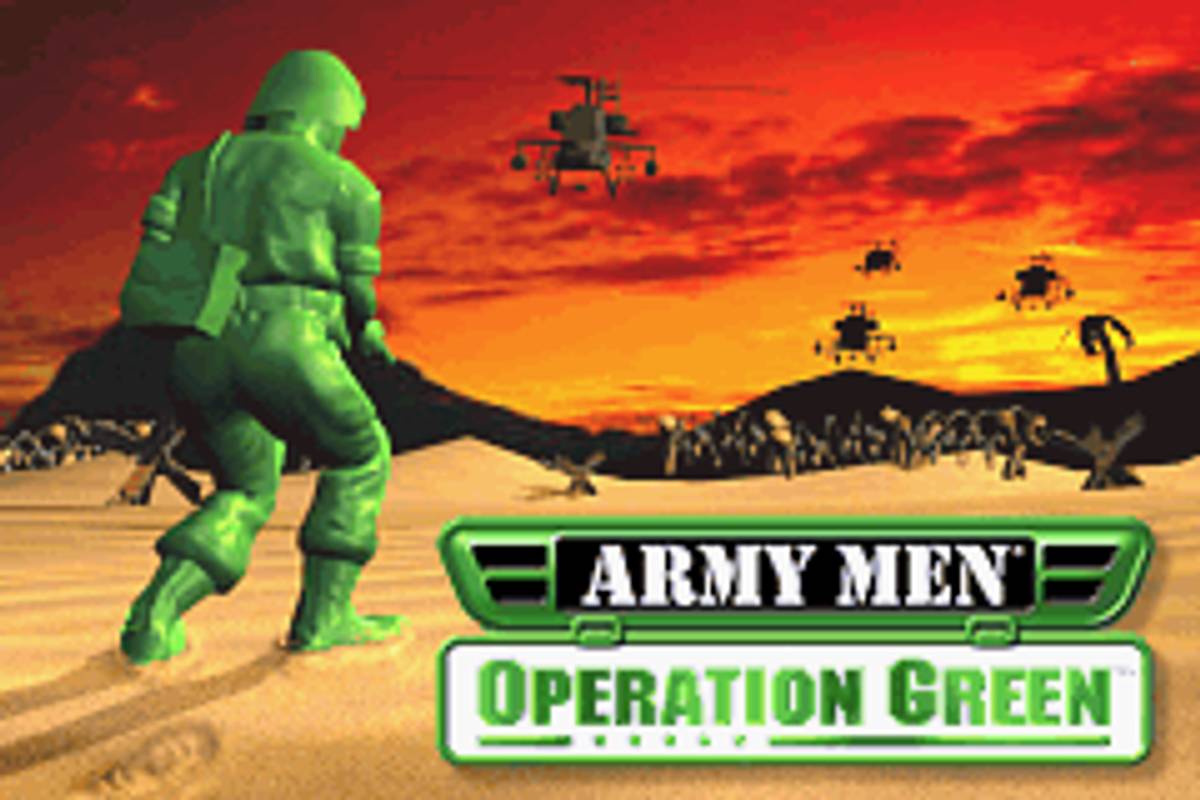Army Men: Operation Green ROM - GBA screenshot 1