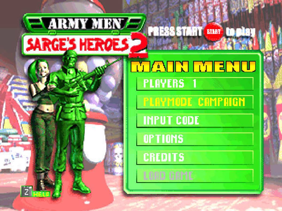 Army Men: Sarge's Heroes 2 ROM - N64 screenshot 2