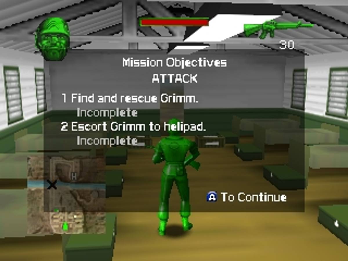 Army Men: Sarge's Heroes ROM - N64 screenshot 3