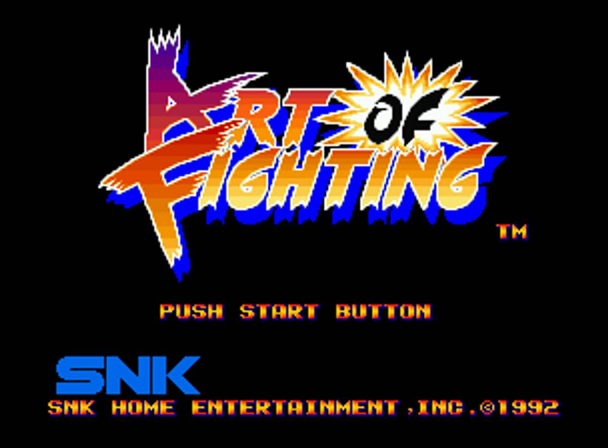 Art of Fighting ROM - Neo Geo screenshot 1