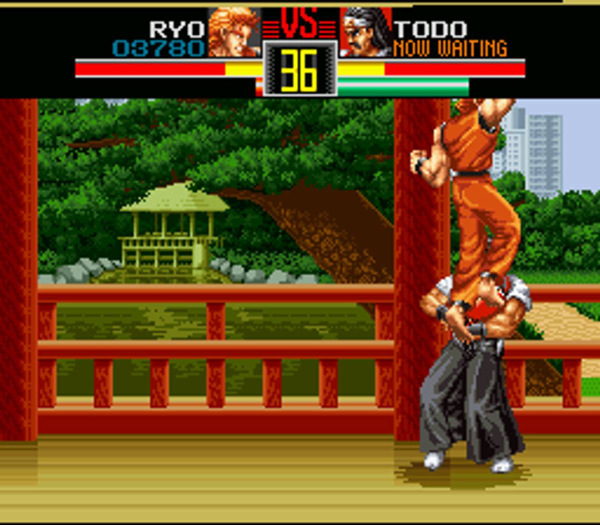 Art of Fighting ROM - SNES screenshot 10