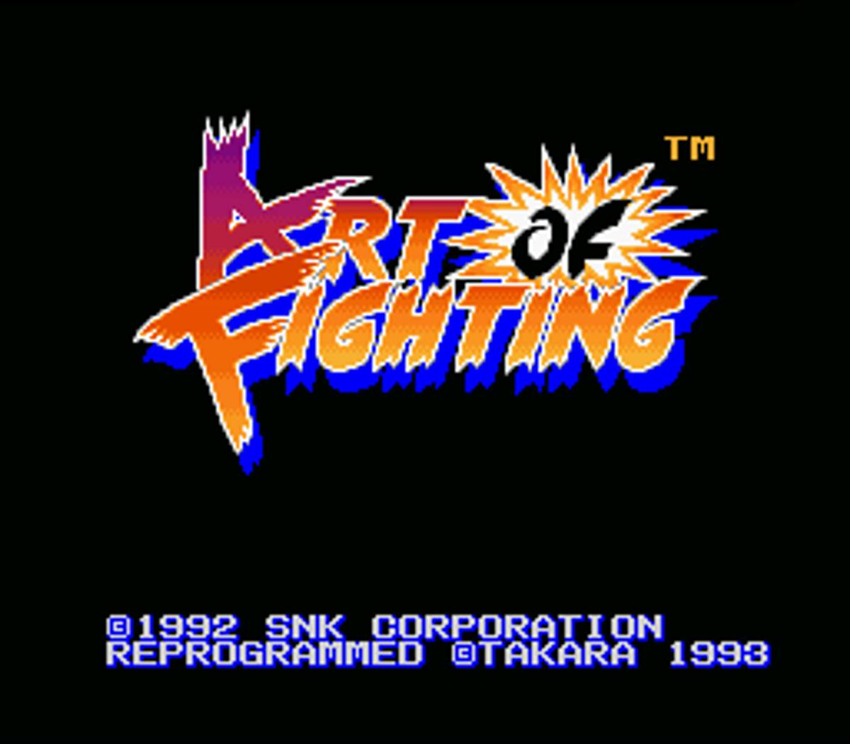 Art of Fighting ROM - SNES screenshot 2
