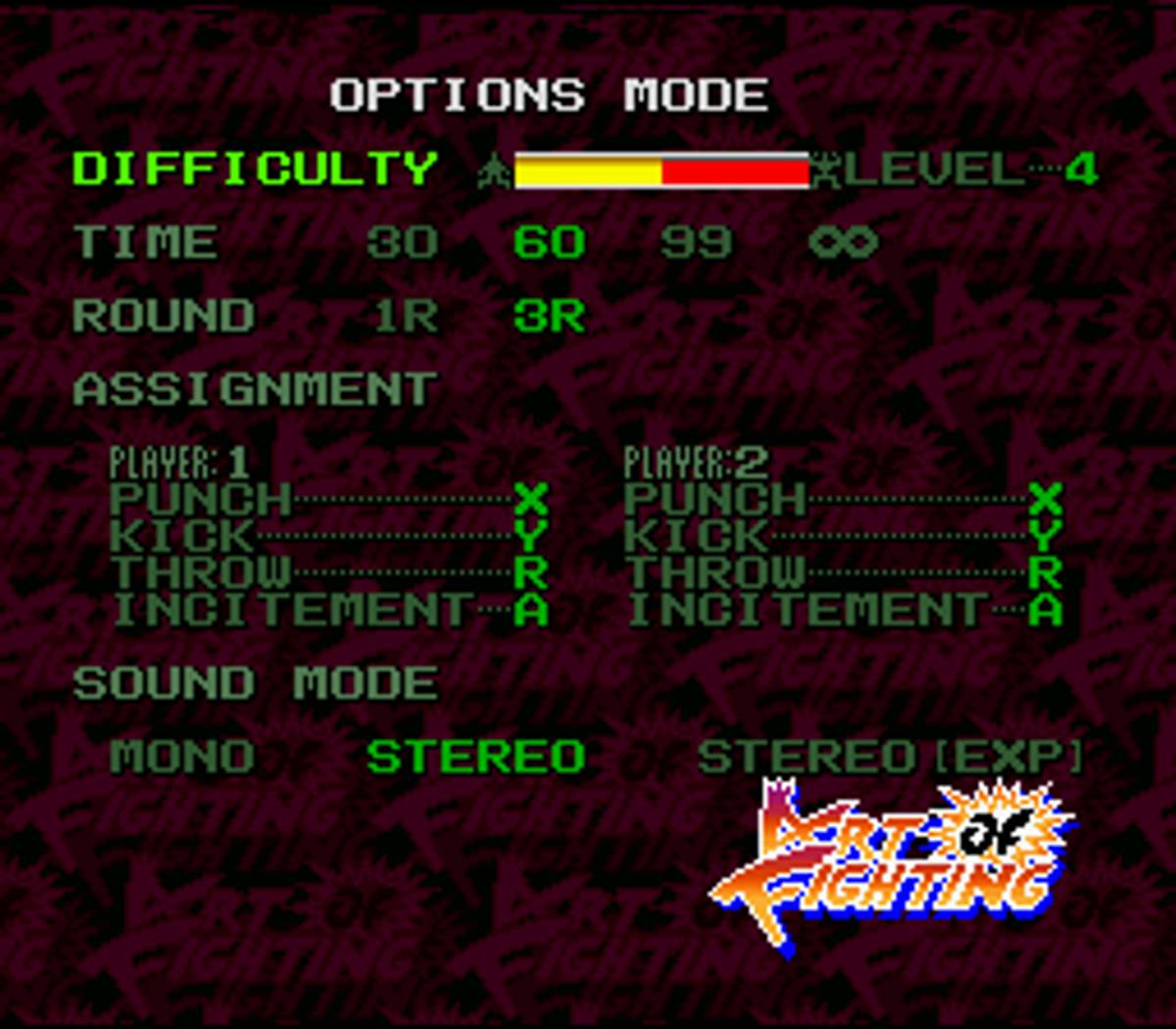 Art of Fighting ROM - SNES screenshot 6