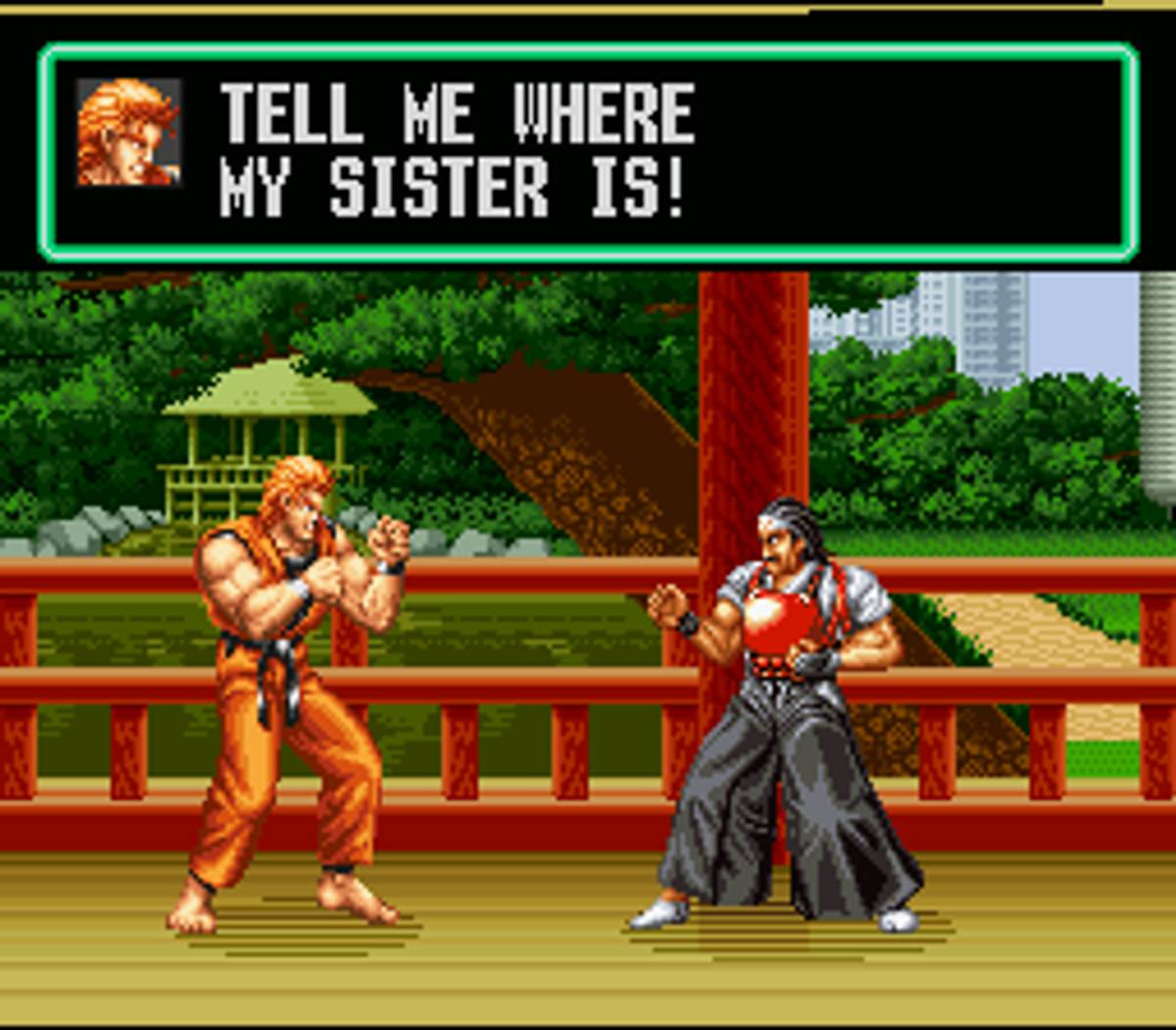 Art of Fighting ROM - SNES screenshot 9