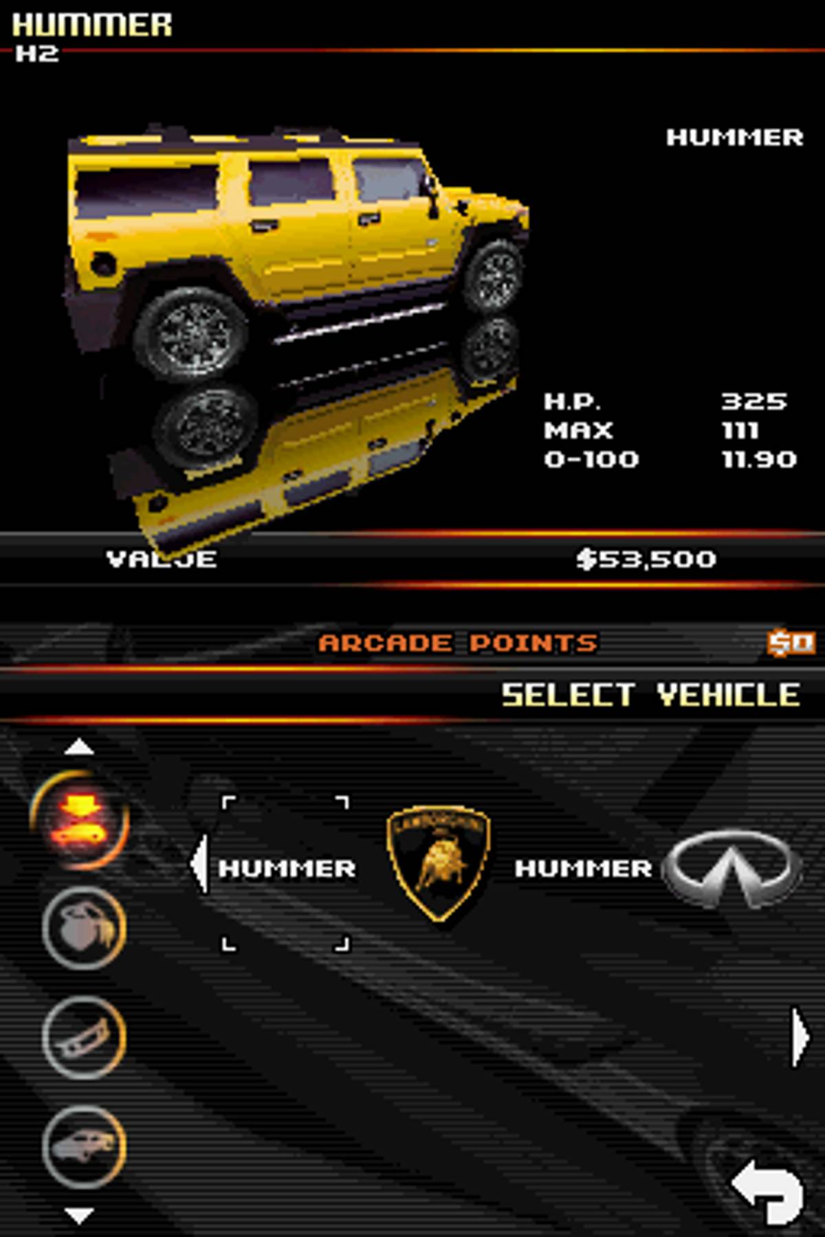 Asphalt: Urban GT 2 ROM - NDS screenshot 3