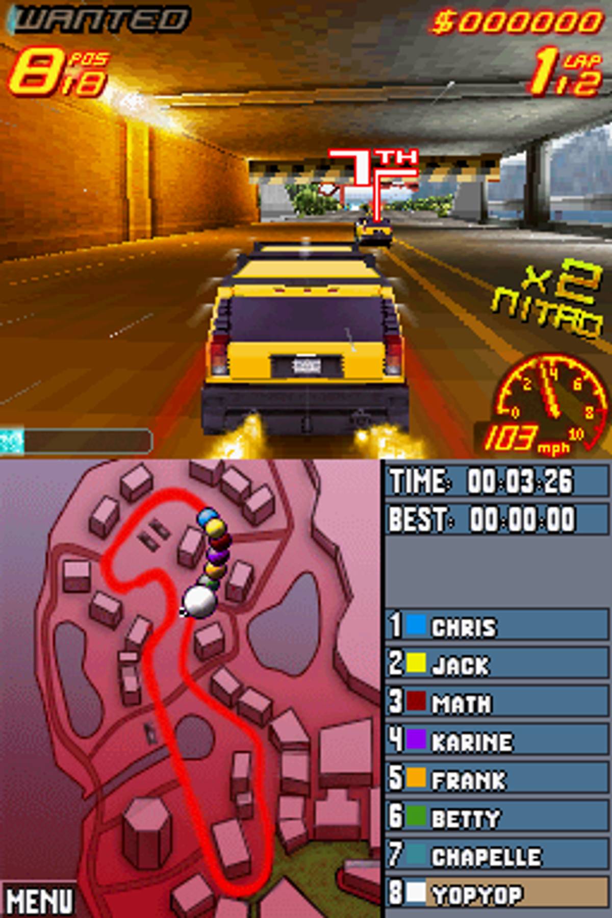 Asphalt: Urban GT 2 ROM - NDS screenshot 6