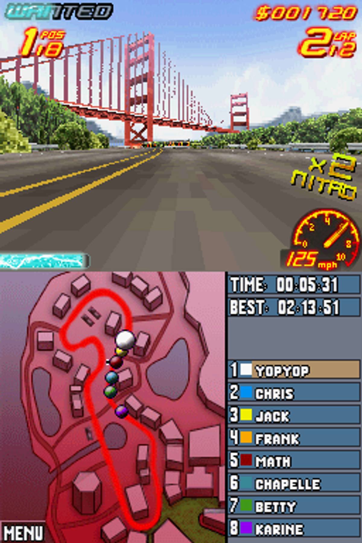 Asphalt: Urban GT 2 ROM - NDS screenshot 7