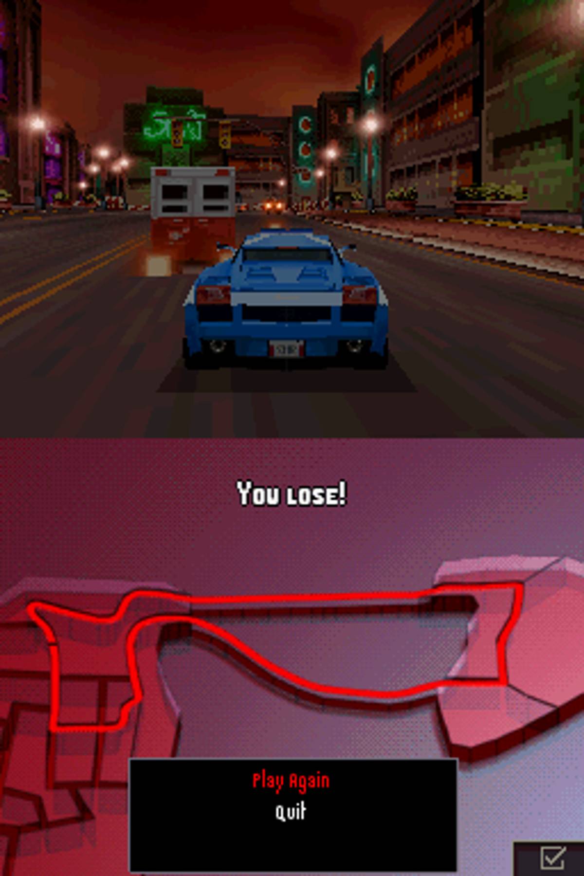 Asphalt: Urban GT ROM - NDS screenshot 5