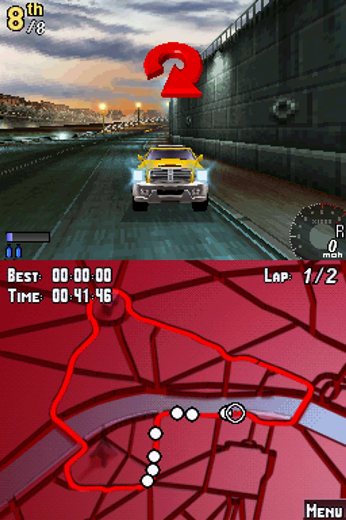 Asphalt: Urban GT ROM - NDS screenshot 8