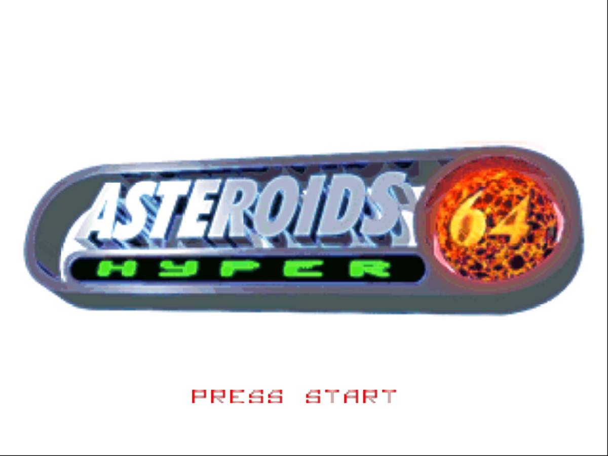 Asteroids Hyper 64 ROM - N64 screenshot 1
