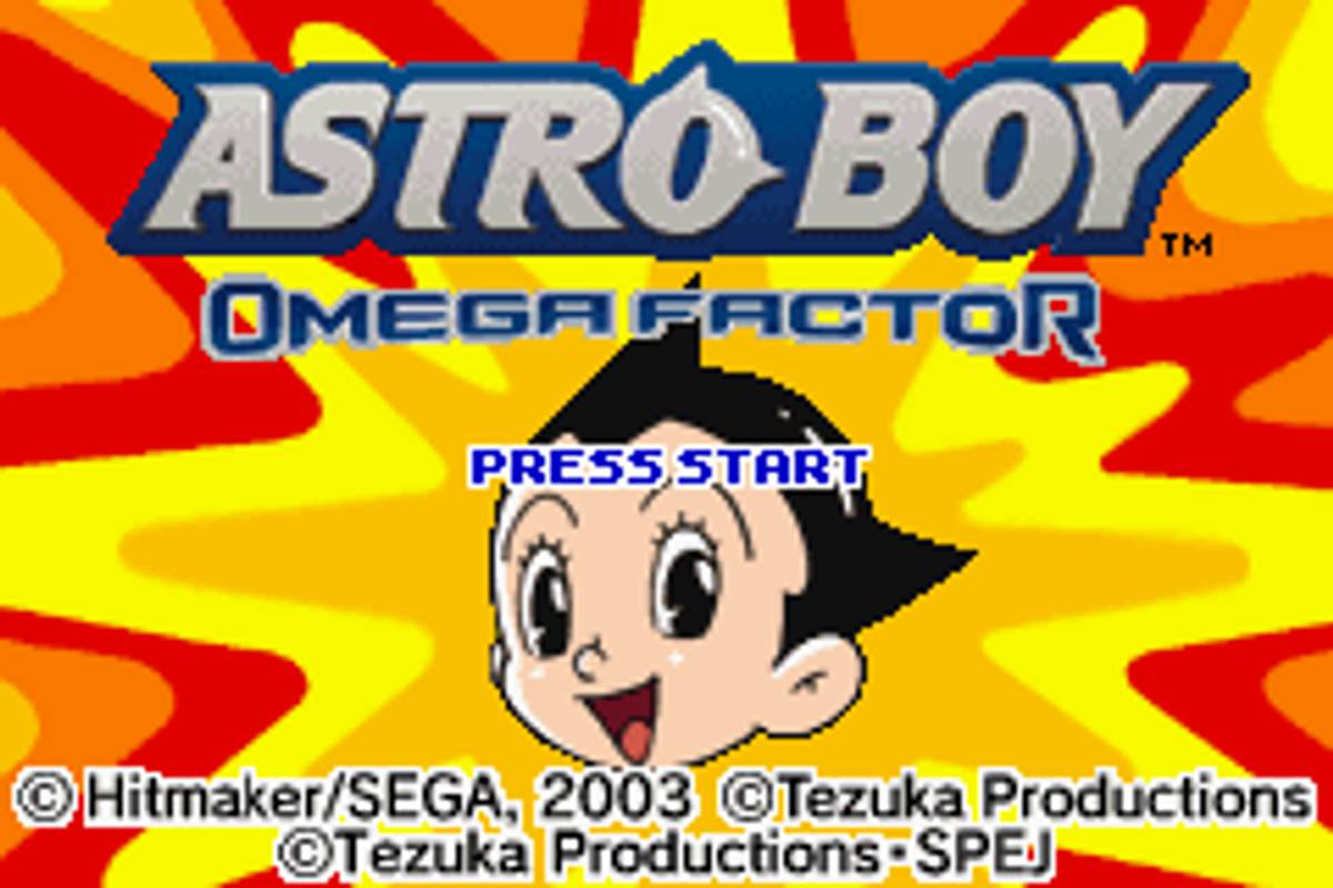 Astro Boy: Omega Factor ROM - GBA screenshot 1