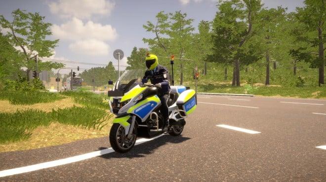Autobahn Police Simulator 3 Police Motorcycle-TENOKE screenshot 1