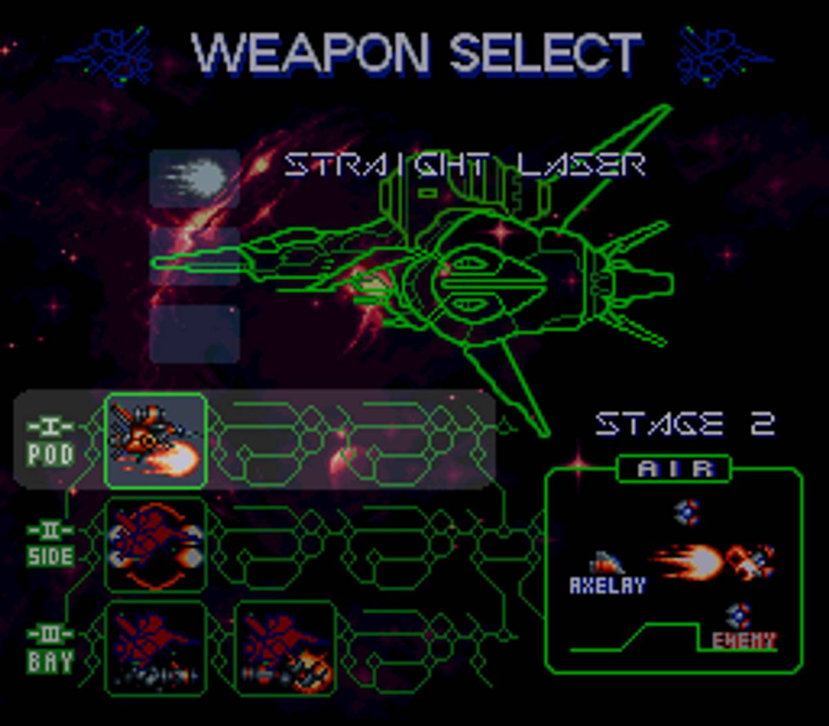Axelay ROM - SNES screenshot 3