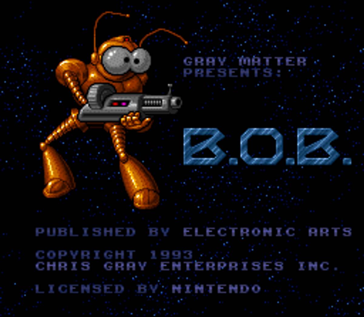 B.O.B. ROM - SNES screenshot 1