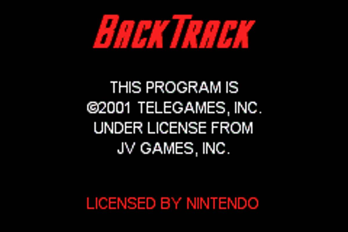 BackTrack ROM - GBA screenshot 1