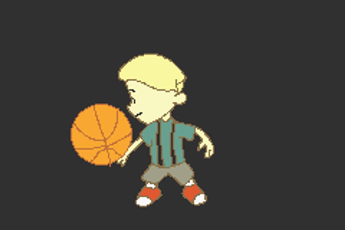 Backyard Basketball ROM - GBA screenshot 2