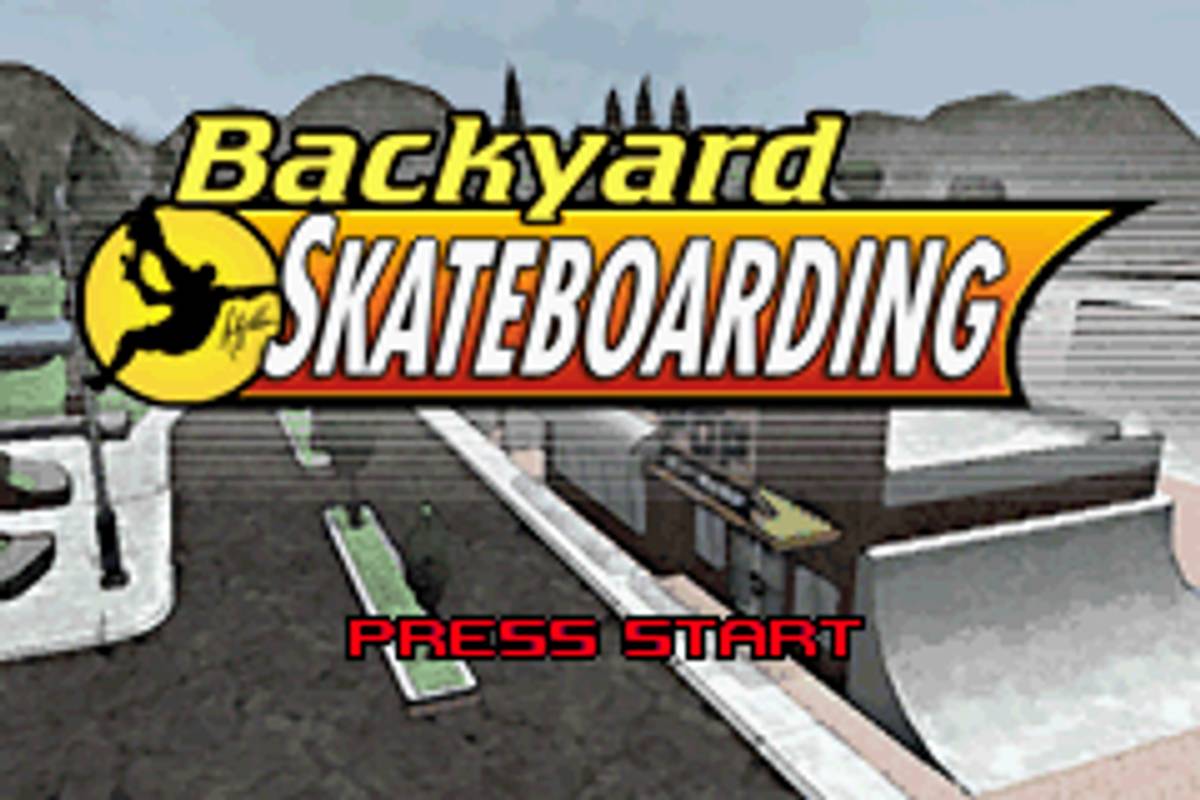 Backyard Skateboarding ROM - GBA screenshot 1