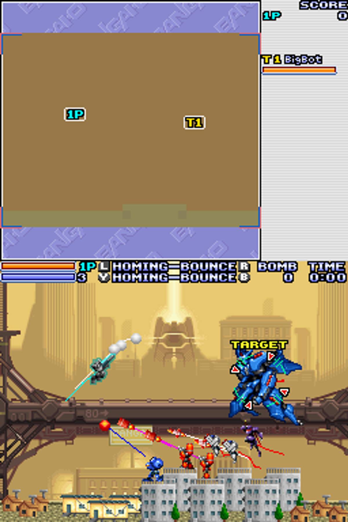 Bangai-O Spirits ROM - NDS screenshot 8