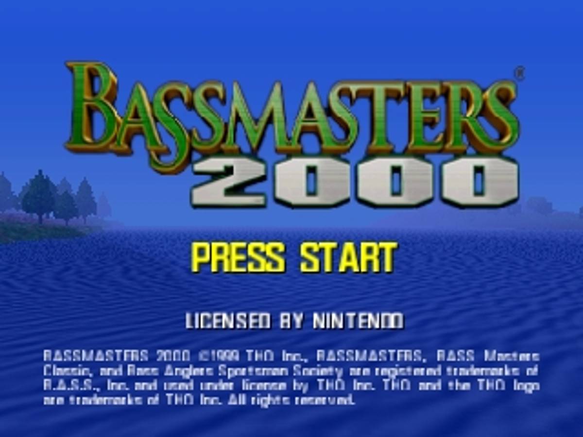 BassMasters 2000 ROM - N64 screenshot 1