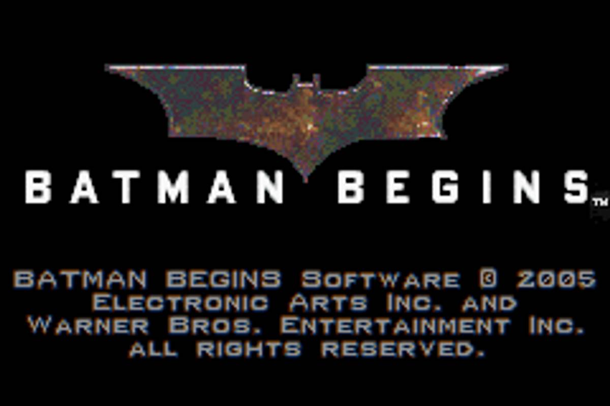 Batman Begins ROM - GBA screenshot 1