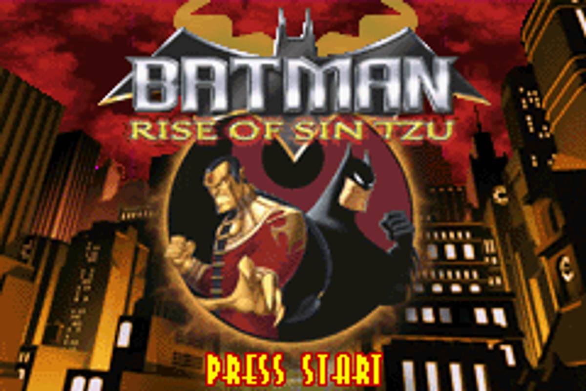 Batman: Rise of Sin Tzu ROM - GBA screenshot 1
