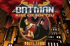 Batman: Rise of Sin Tzu ROM - GBA screenshot 1