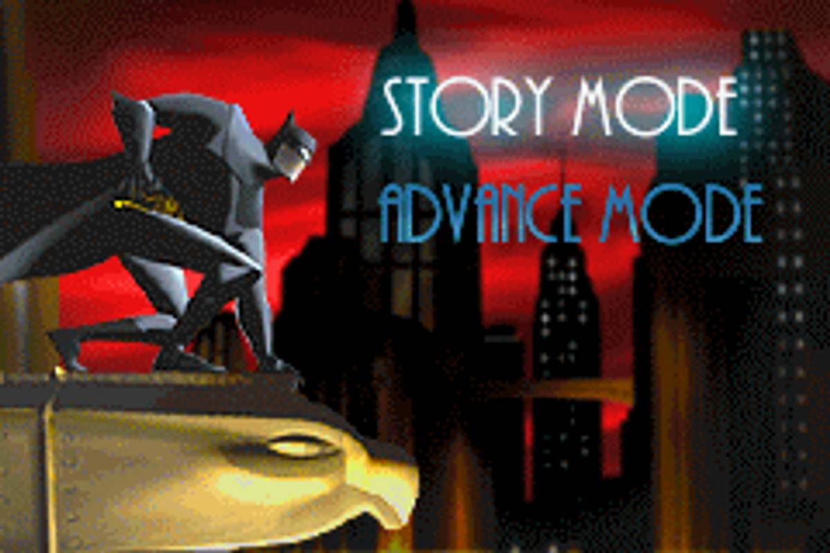 Batman: Vengeance ROM - GBA screenshot 2