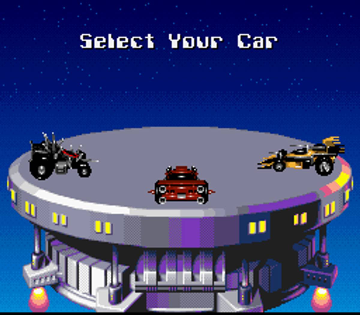 Battle Cars ROM - SNES screenshot 5