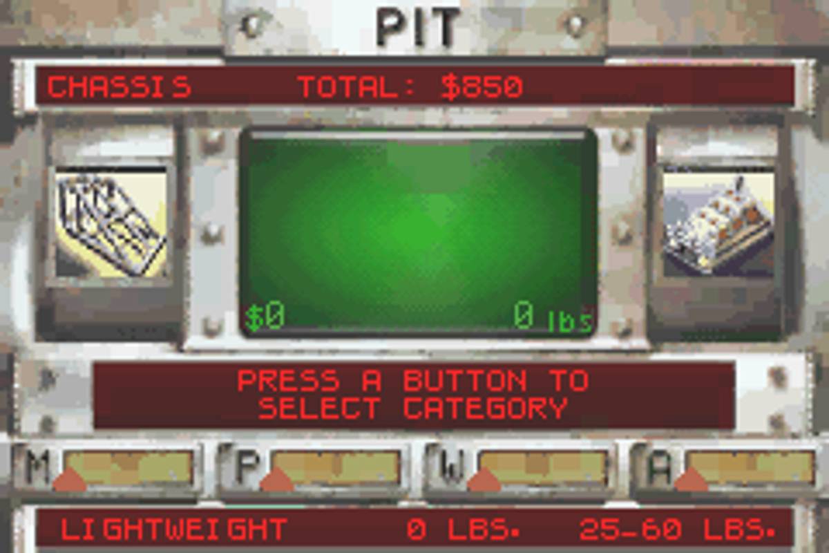 BattleBots: Beyond the Battlebox ROM - GBA screenshot 3