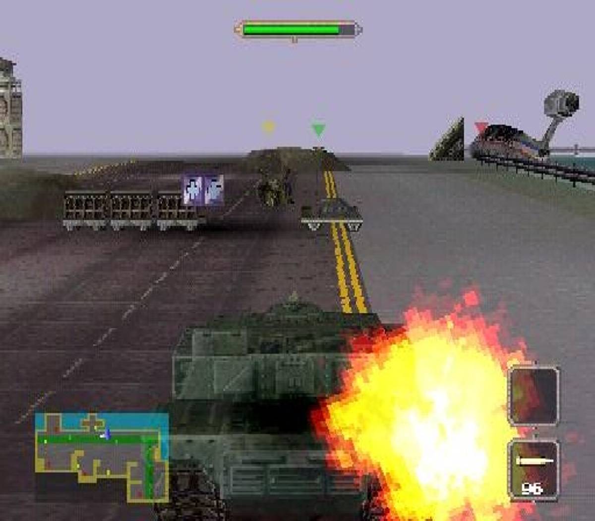 BattleTanx: Global Assault ISO - PS1 screenshot 10