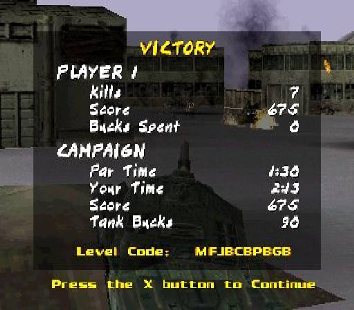 BattleTanx: Global Assault ISO - PS1 screenshot 8