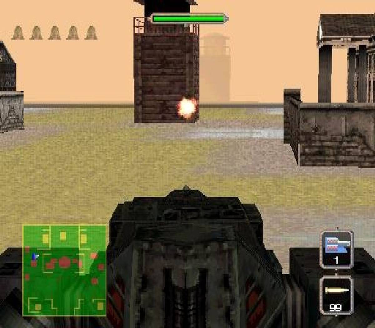 BattleTanx: Global Assault ISO - PS1 screenshot 9