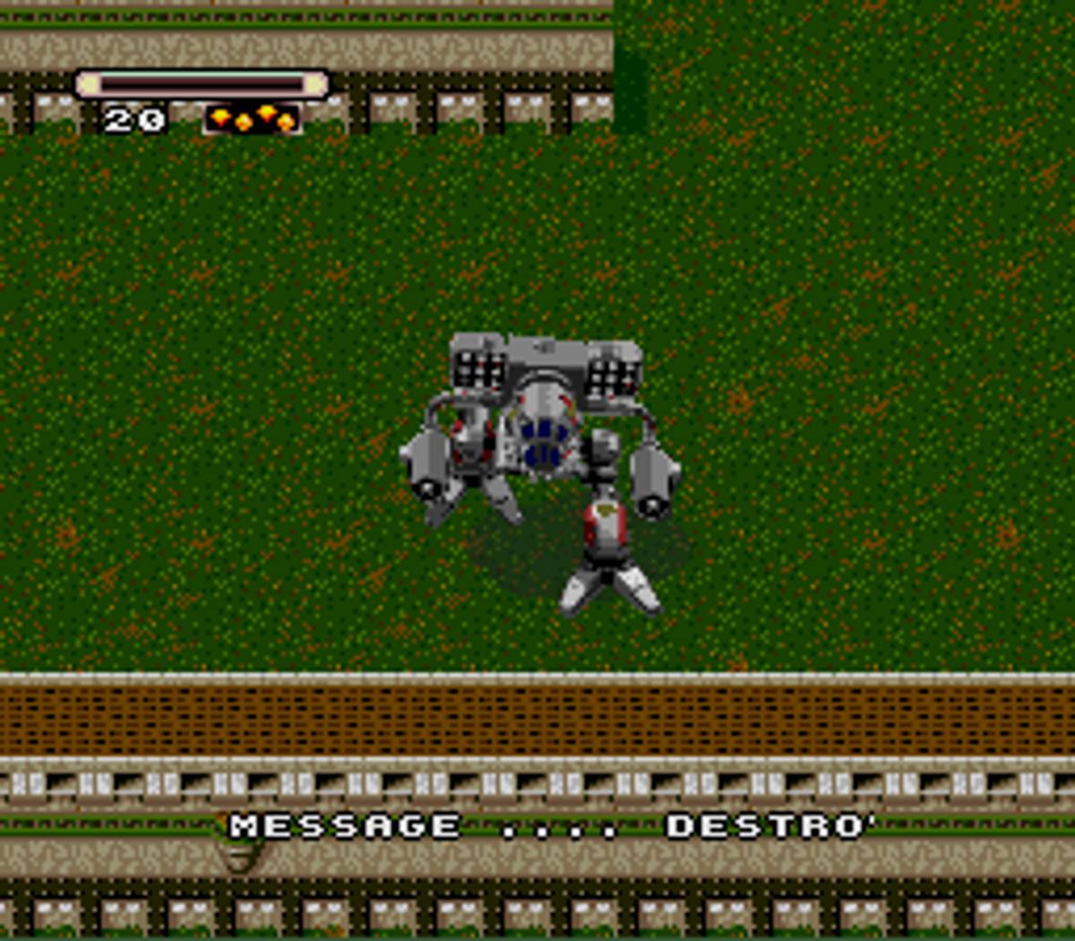 BattleTech: A Game of Armored Combat ROM - SNES screenshot 6