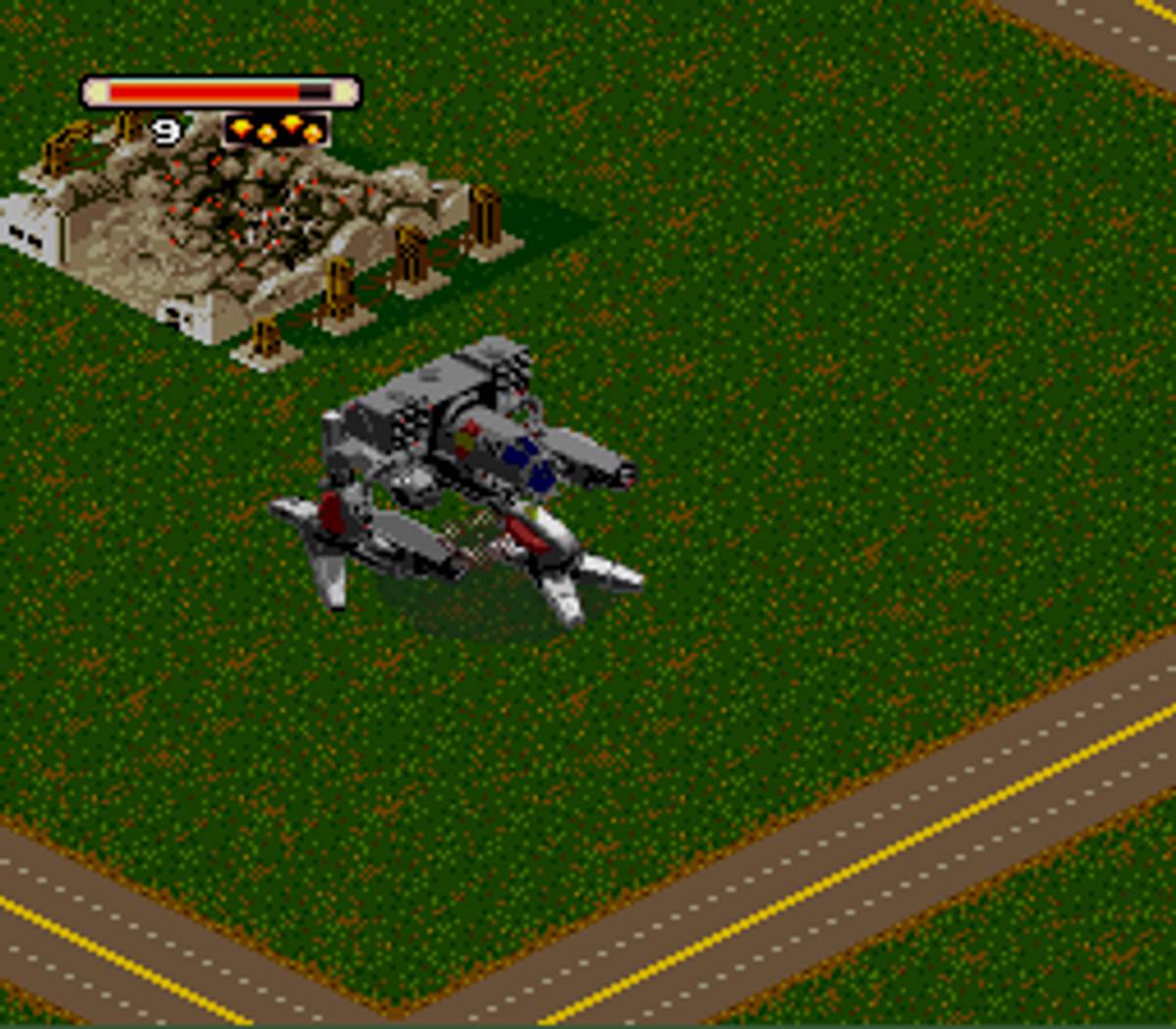 BattleTech: A Game of Armored Combat ROM - SNES screenshot 8
