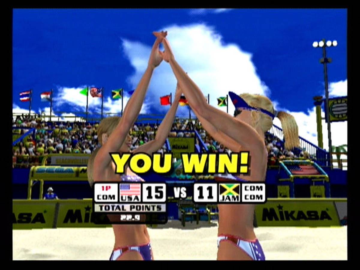 Beach Spikers: Virtua Beach Volleyball ISO - GameCube screenshot 10