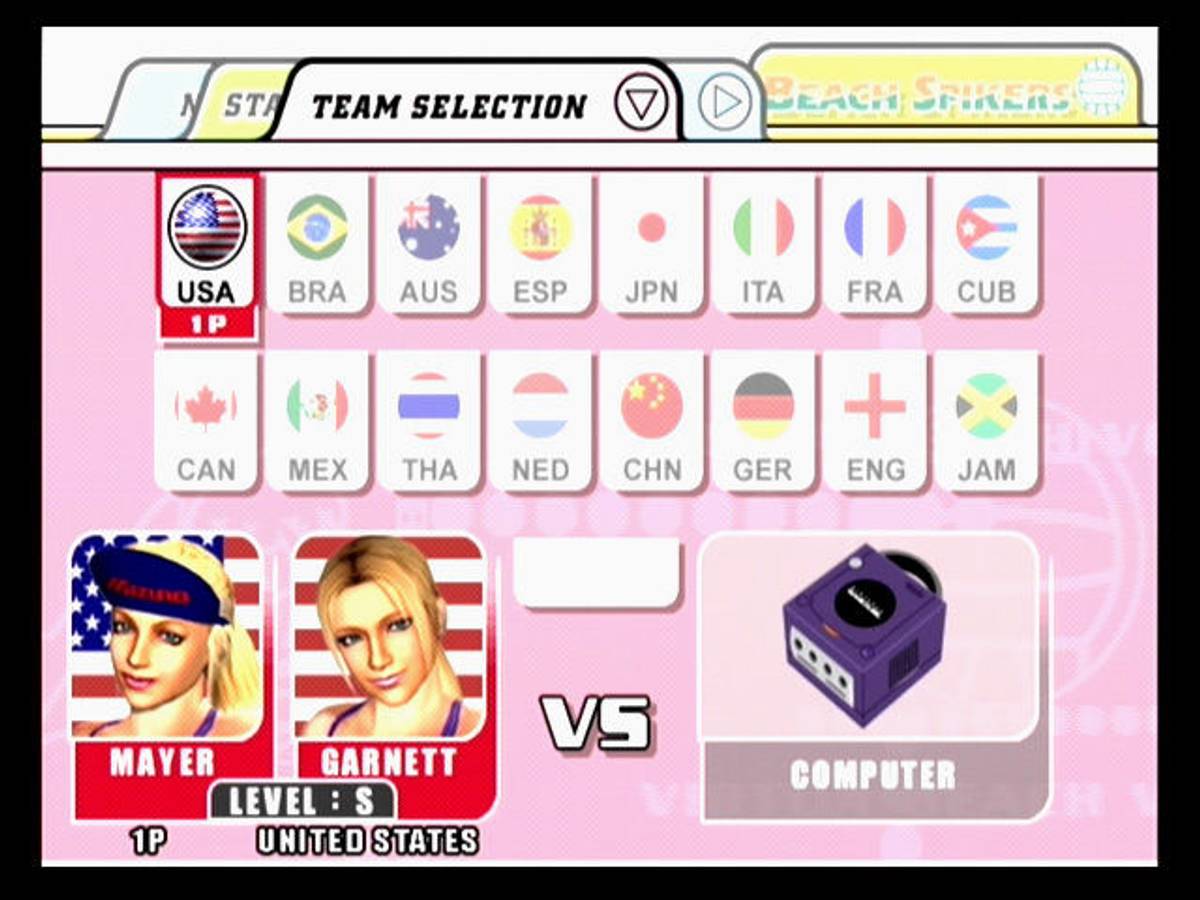 Beach Spikers: Virtua Beach Volleyball ISO - GameCube screenshot 3