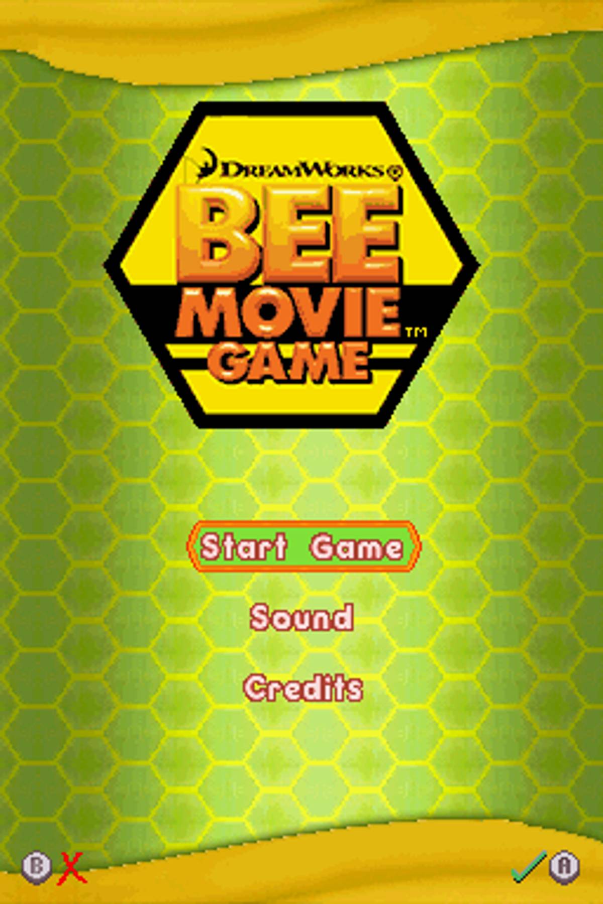 Bee Movie Game ROM - NDS screenshot 1