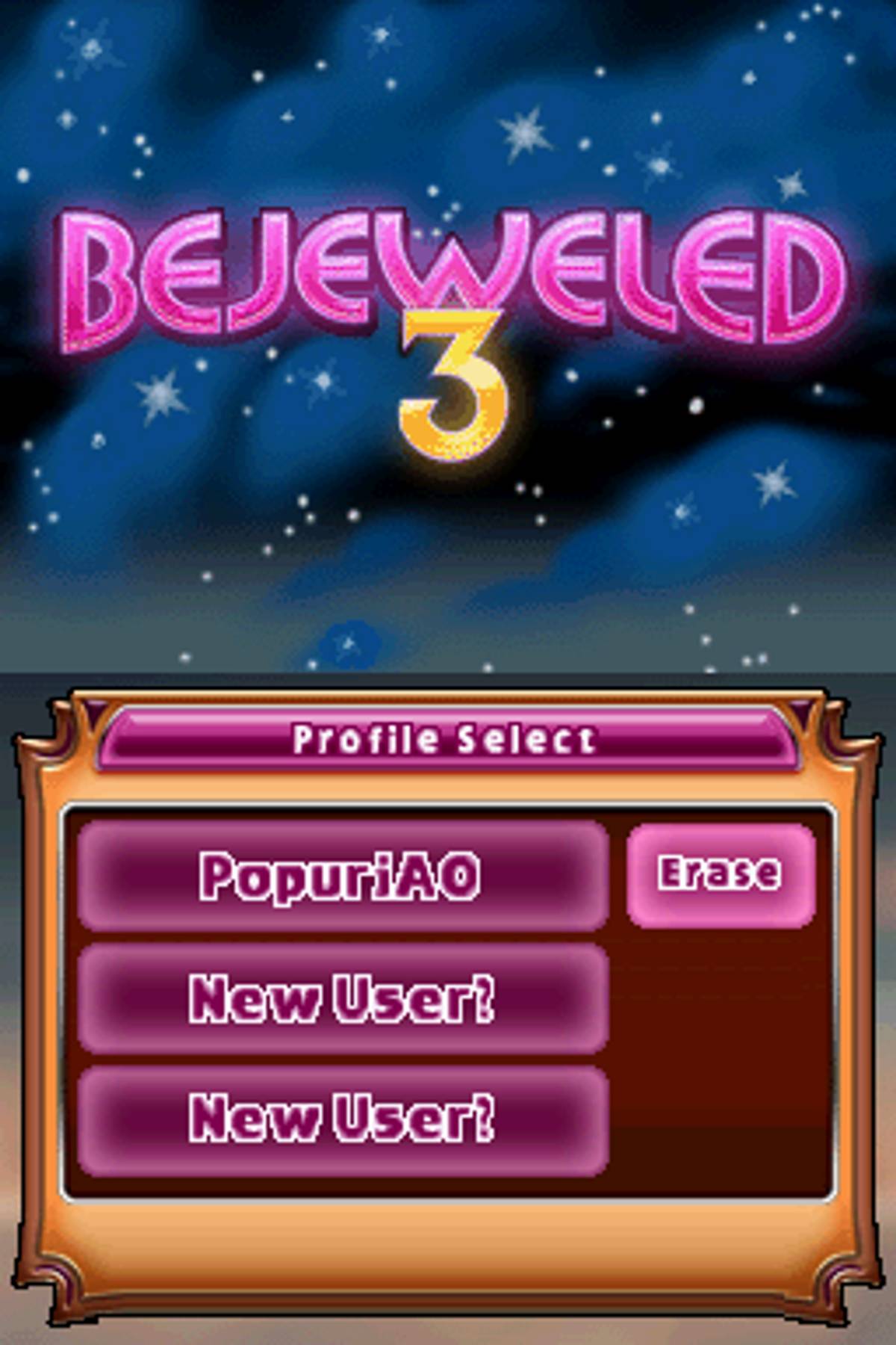 Bejeweled 3 ROM - NDS screenshot 2