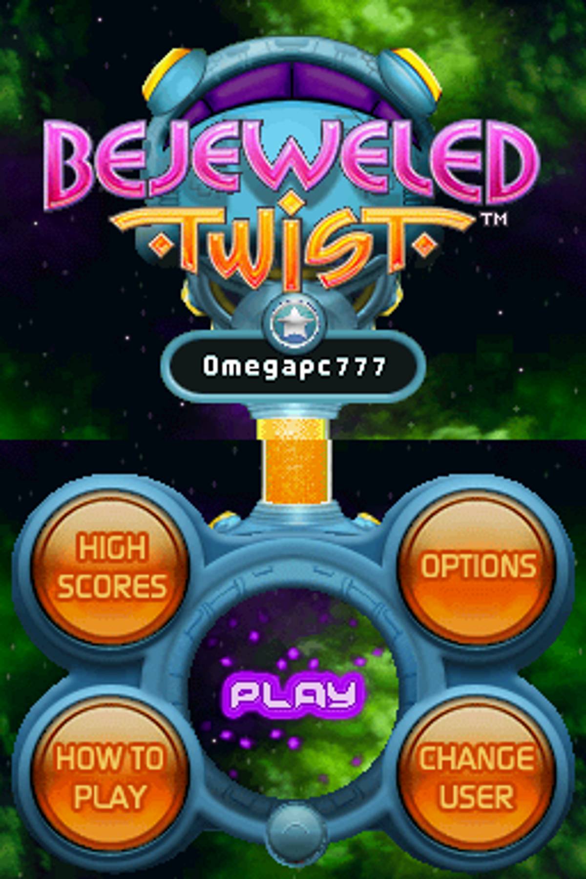 Bejeweled: Twist ROM - NDS screenshot 1