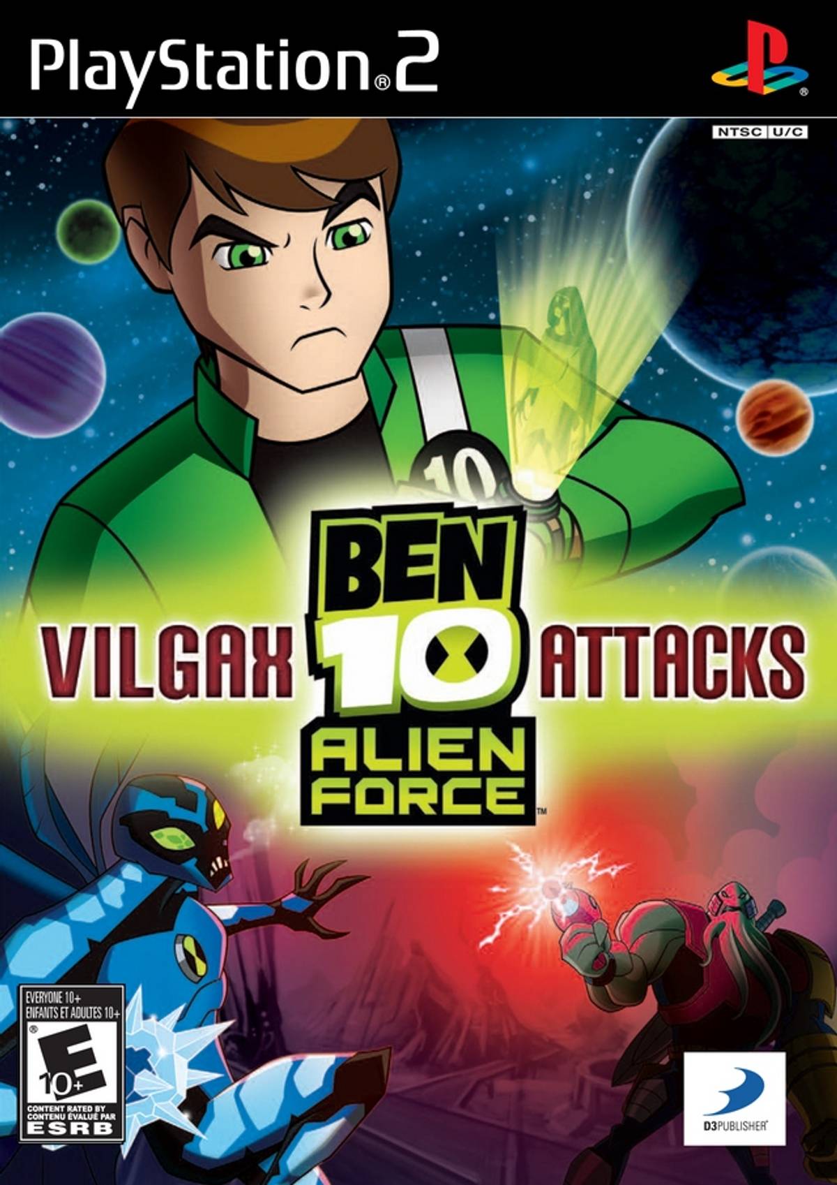 Download Torrent Ben 10: Alien Force – Vilgax Attacks ISO – PS2
